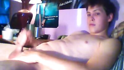 Lights On! Amateur Cum Shots & Handjobs - With the lamp on!