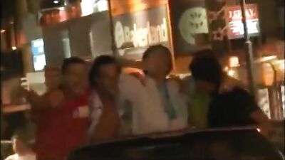 Gay Porn Twink Facesitting: Friends Unload after Nightclubbing