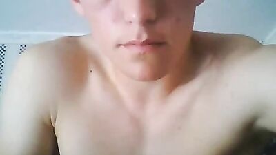 Young Blond Teen Cumshots: Web-Cam College Solo Boy Pleasures!