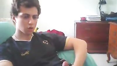 Young Turkish Twink Cum Play! - Amateur Handjob Masturbation Video