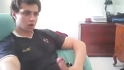 Young Turkish Twink Cum Play! - Amateur Handjob Masturbation Video