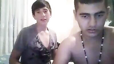 Young on Cam Bisexual Handjob - Two Hot Studs Explore Their Sexuality