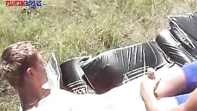 Gay Porn Nature Workout - Two Sexy Cute Teen Boys Playing in the Woods!