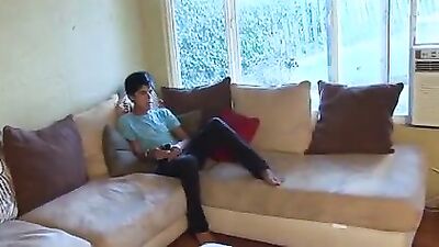 Interracial Action - Cum Shots Hot Gay Porn Video!