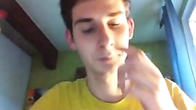 Young Italian Gay by Webcam (Revamped): Amateur Handjob and More!