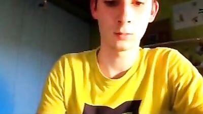 Young Italian Gay by Webcam (Revamped): Amateur Handjob and More!