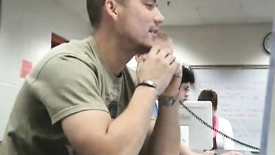 Blonde Muscle Boys Bulging Biceps: A Schoolboys Desire to Show Off!