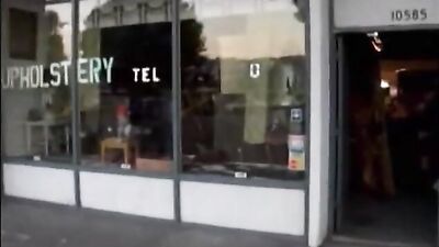 Sex Shop Sucker Action: Amateur Ass Play