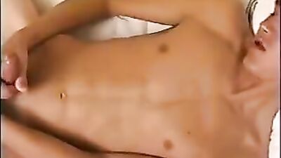 Solo Blond Boys Shower: Twink Abusing Himself in the Bathroom!!