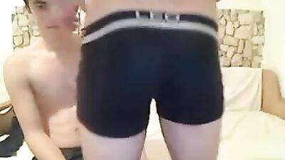 Gay Couples Sweet Webcam Handjob Adventure