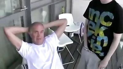 Grandpas Horny Step Son: Father and Step Son Reunion!
