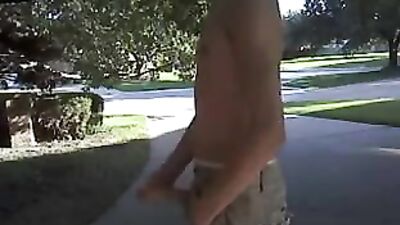 Strangers Cum Shot Adventure: Outdoor Ejaculation!