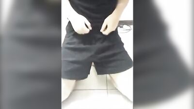 The Black Guy Cums Again in Amateur Handjob Cumshots