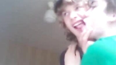 Straight Boys First Gay Kiss: Web-Cam Blond Boys Hottest Moments!