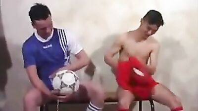 After match fuck team players floor pounding