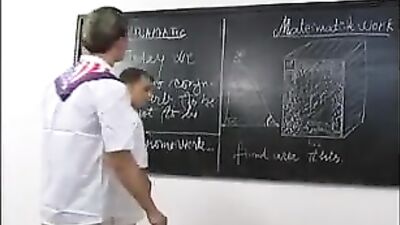 Gay Classroom Hookups: Bareback Frenzy