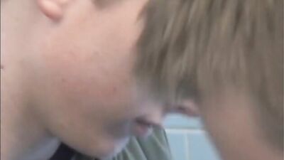 Dirty Teen Boys Unleashed - Big Prize in the Restroom!