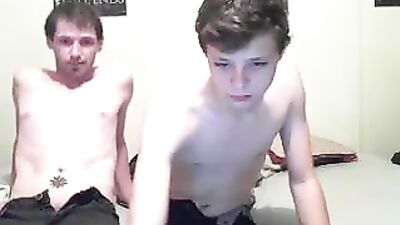 Young Lovers Reunion: A Ten-Year Age Gap Boyfriend Cumshot Shoot