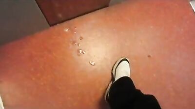 Cum Dump in Elevator: Public Amateur Outside Cum Shots