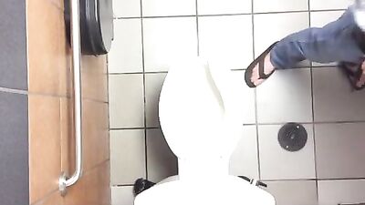 Gay Porn Caught in School Bathroom: Amateur Cum Shots Solo!