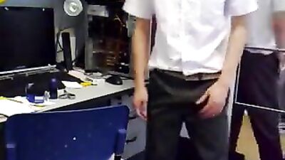 Gay Porn: Horny Schoolboy Reveals His Cum Shots!