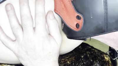 Sexy daddy rims and stretches his Horny Slutty Bunny's tight, tasty hole