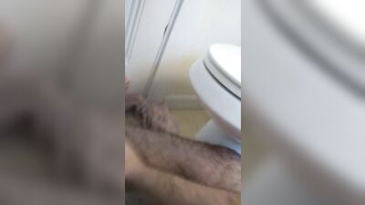 Thick teen jacks off, then tries his jizz
