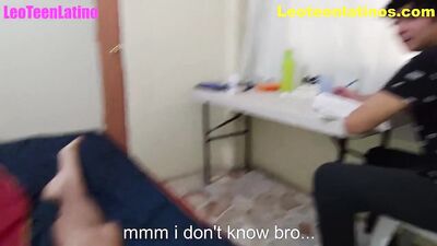 Horny straight dude asks his gay roommate to fuck and cheats on his girlfriend (PART 1)
