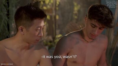 Dreamy hung Latino jock fucks Asian boyfriend hard, Tyler Wu & Nathan