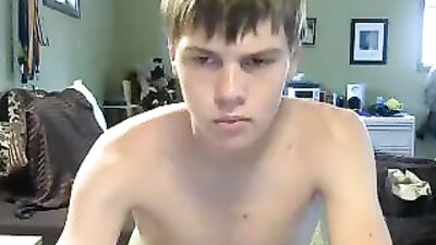 Handsome Amateurs United States: Loveliness Blonde Boys Handjob!