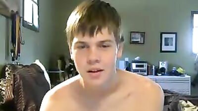 Handsome Amateurs United States: Loveliness Blonde Boys Handjob!