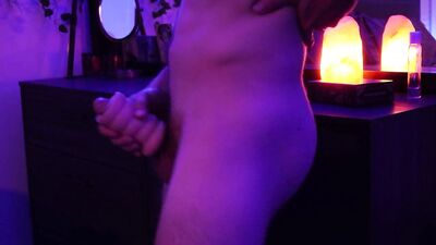 onlyfans creator strokes his big dick and moans for you