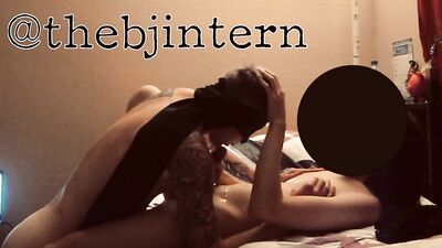 Tatted Military Curious Guy Swallows Twink Cumshot