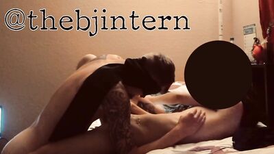 Tatted Military Curious Guy Swallows Twink Cumshot