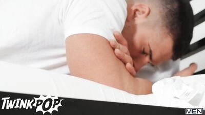 TWINKPOP - Malik Delgaty Hasn't Cum For Months, Luckily His Stepbrother Dale Kuda Is Willing To Help