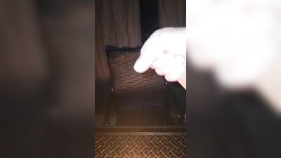 Risky twink boy jerking off & cumming like like a freak in neighbor's gazebo & their patio! Orsgasm!