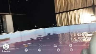 POV Kuya Pa Subo Huling Nag Jajakol Sa Public Swimming Pool (Caught Him Masturbating in a Public)