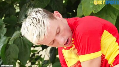 First time with my kinky soccer!