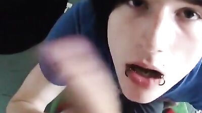 Emo Pov Oral Super Sucker: Amateur Big Cocks with Great Head