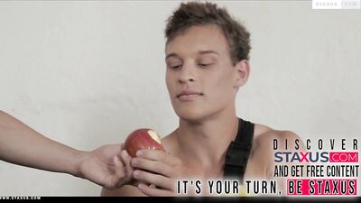???????? STAXUS :: Two attractive young men decide to use the vegetables for their perverse activities.