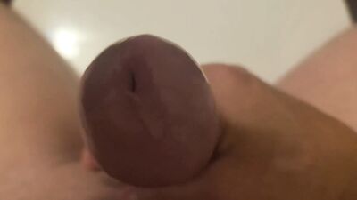 Twink Ljuicy precums and cumshot all over his cock