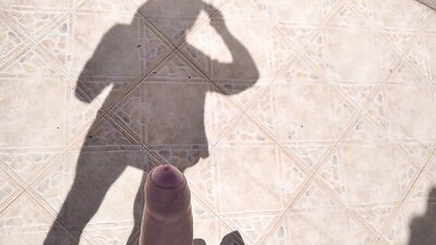 Twink Jerking Off On The Terrace Of His Friend's Summer House