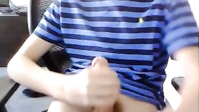 Solo Boy Web-Cam Cum Show: Lick that Please!