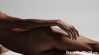 Handsome Skinny Twink Summer Apollo Teases With His Body