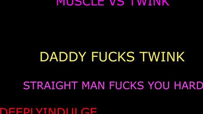 DADDY AND TWINK FUCK HARD (AUDIO ROLEPLAY) MUSCLED STRAIGHT DADDY FUCKS A TWINK FOR THE FIRST TIME
