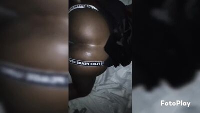 TAKING RAW LONG-DICK BACKSHOTS FROM A BIG DICK HOOD NIGGA