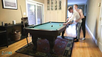 NastyTwinks - Loser Takes It - Ethan Adams, Nick Mune - Friendly Wager Over Pool Ends in Raw Fucking
