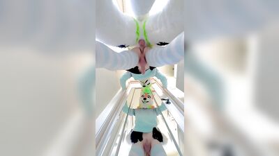 Small Femboy Gets Breed Twice by Big Dick Fursuiter