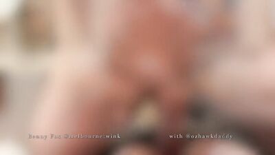 Benny Fox ploughed by masked man Ozhawkdaddy