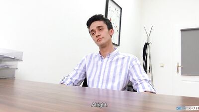 BIGSTR - College Student Takes Care Of His Boss Muscles And Dick So He Can Get That New Job
